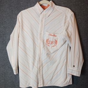 phat farm Vintage Long  Sleeve Button Down shirt medium Multiple Colors